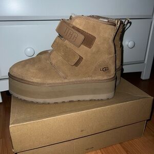 Neumel UGG Double Strap Platform Boots